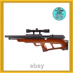 Beeman Commodore. 22 Caliber Pellet PCP Air Rifle with 4x32mm Scope (1358) NEW