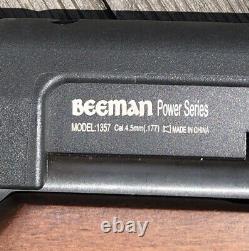 Beeman PCP Underlever Air Rifle. 177 Caliber Model 1357, with4x32 Scope + Mounts
