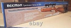 Beeman Sportsman 1048 Air Rifle, 3x9 Scope, Satin Nickel Plated Barrel Ported