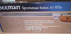 Beeman Sportsman 1048 Air Rifle, 3x9 Scope, Satin Nickel Plated Barrel Ported
