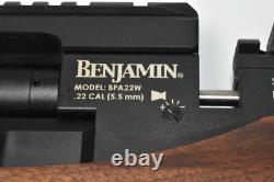 Benjamin Akela. 22 Pellet PCP Powered Multi-Shot Side Lever Hunting Air Rifle
