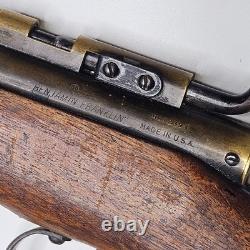 Benjamin Franklin 312 Air Rifle With H Serial Number Full Bronze And Walnut