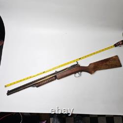 Benjamin Franklin 312 Air Rifle With H Serial Number Full Bronze And Walnut