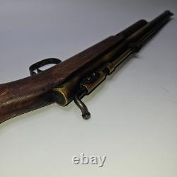 Benjamin Franklin 312 Air Rifle With H Serial Number Full Bronze And Walnut