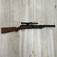 Benjamin Franklin Model 312 Air Rifle. 22 Caliber. Wood Brass-leaks Air Untested
