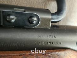 Benjamin Franklin USA model 312.22 cal Air Rifle Brass Tested Holds Air