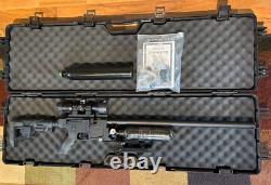 Benjamin Gunnar. 22 caliber PCP Air Rifle with Carbon Bottle, Scope and Bi-pod