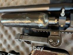 Benjamin Gunnar. 22 caliber PCP Air Rifle with Carbon Bottle, Scope and Bi-pod