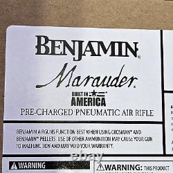 Benjamin Marauder BP2564S Synthetic Stock PCP-Powered Hunting Air Rifle