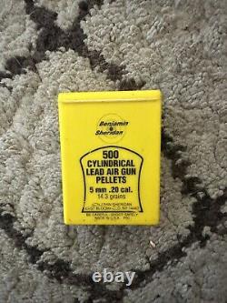 Benjamin Sheridan C9A Series. 20 Cal / 5.0 MM Multi Pump Air Rifle WITH AMMO