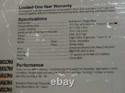 Benjamin Sheridan G397 CO2 Air Rifle. 177 Cal Fresh Reseal -Original Box