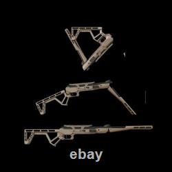 Black Bunker BM8 Breakbarrel Foldable Air Rifle 0.177 Caliber Tan