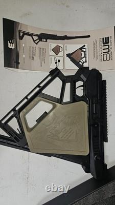 Black Bunker BM8 Folding Air Rifle. 22 Pellet Survival Tool
