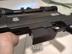 Black Ops. 177 Caliber Pellet Gun Air Rifle Break Barrel Sniper Scope & Bipod