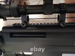 Black Ops. 177 Caliber Pellet Gun Air Rifle Break Barrel Sniper Scope & Bipod