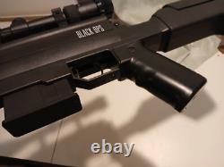 Black Ops. 177 Caliber Pellet Gun Air Rifle Break Barrel Sniper Scope & Bipod