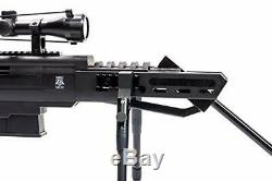 Black Ops Sniper Rifle S Hunting Pellet. 177 Air Rifle with Suppressor Pro