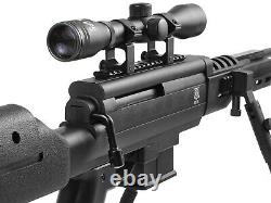 Black Ops Tactical Sniper Air Rifle. 22 Combo 4x32 Scope Mount Adjustable Bipod