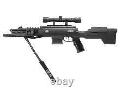 Black Ops Tactical Sniper Air Rifle. 22 Combo 4x32 Scope Mount Adjustable Bipod