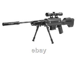 Black Ops Tactical Sniper Combo. 22 Caliber Gas-Piston 4x32 Scope Air Rifle