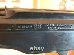 CROSMAN Model 99 Air Rifle Lever Action Pellet Gun Co2 Original VINTAGE 1965-70