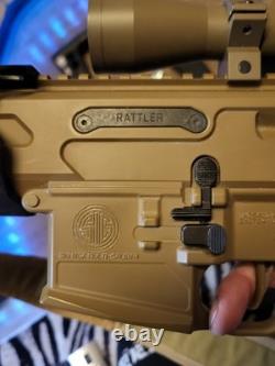 CUSTOMIZED RATTLER CANEBRAKE. 177 SIG SAUER AIRGUN RIFLE The Mandelorian