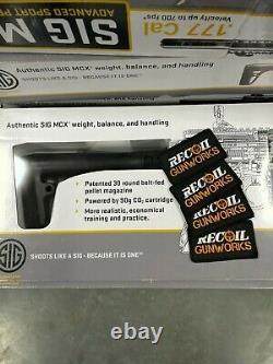 Certified SIG Sauer MCX. 177 Cal Air Rifle AIR-UD-MCX-177-BLK