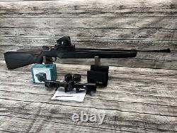 Crosman. 22-Caliber Variable Pump Single-Shot Air Rifle Black (C362)