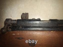 Crosman 22 Model 114.22 Caliber Air Pellet Rifle, 1950-1955 Brass barrel