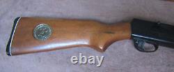 Crosman 75th Anniversary. 22 Pellet Rifle Mint Cond Wood Stock W2200 Magnum