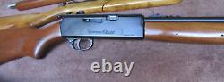 Crosman 75th Anniversary. 22 Pellet Rifle Mint Cond Wood Stock W2200 Magnum