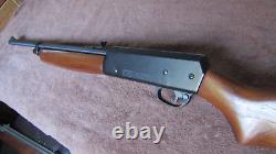 Crosman 75th Anniversary. 22 Pellet Rifle Mint Cond Wood Stock W2200 Magnum