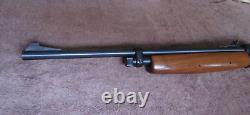 Crosman 75th Anniversary. 22 Pellet Rifle Mint Cond Wood Stock W2200 Magnum