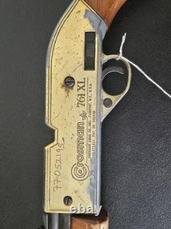Crosman 761 XL Deluxe Gold Receiver. 177 Pellet BB Air Rifle Wood Stock
