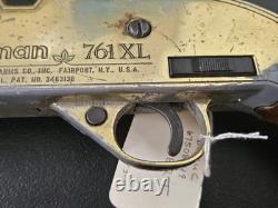 Crosman 761 XL Deluxe Gold Receiver. 177 Pellet BB Air Rifle Wood Stock
