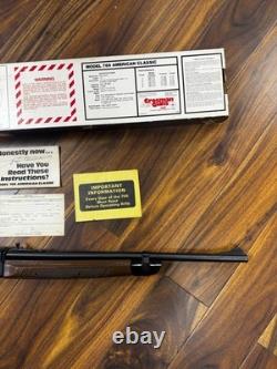 Crosman 766 American Classic. 177 Pump BB Pellet Rifle with Box & Manuals