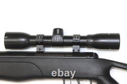 Crosman F4 Nitro. 177 Cal Break Barrel Sound Suppressor Pellet Air Rifle w Scope