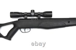 Crosman F4 Nitro. 177 Cal Break Barrel Sound Suppressor Pellet Air Rifle w Scope