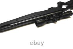 Crosman F4 Nitro. 177 Cal Break Barrel Sound Suppressor Pellet Air Rifle w Scope