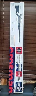 Crosman F4 Quiet Fire. 177 cal Pellet 1200 FPS Air Rifle Break Barrel With Scope