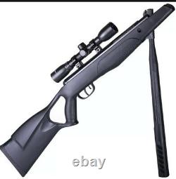 Crosman F4 Quiet Fire. 177 cal Pellet 1200 FPS Air Rifle Break Barrel With Scope