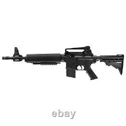 Crosman M4-177KT Tactical Pump. 177cal BB/Pellet Air Rifle with Shooting Kit