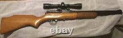 Crosman Model 140 22 cal. Pellet Rifle With Scope (Vintage)