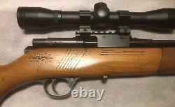 Crosman Model 140 22 cal. Pellet Rifle With Scope (Vintage)