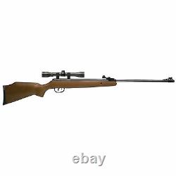 Crosman Optima Air Rifle 177 Pellet with4x32 Scope Wood Stock 1200fps Break Barrel