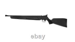 Crosman Single-Shot, Variable Pump. 22 Pellet Air Rifle Synthetic Stock C362