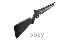 Crosman Single-Shot, Variable Pump. 22 Pellet Air Rifle Synthetic Stock C362