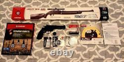 Crossman Legacy 1000 BB and Pellet Rifle AND Pistol with Targets and Supplies