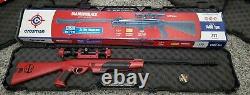 Custom Crosman Diamondback Nitro Piston 1400 FPS. 177 Deadpool theme Break Barrel