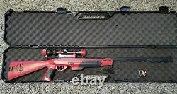 Custom Crosman Diamondback Nitro Piston 1400 FPS. 177 Deadpool theme Break Barrel